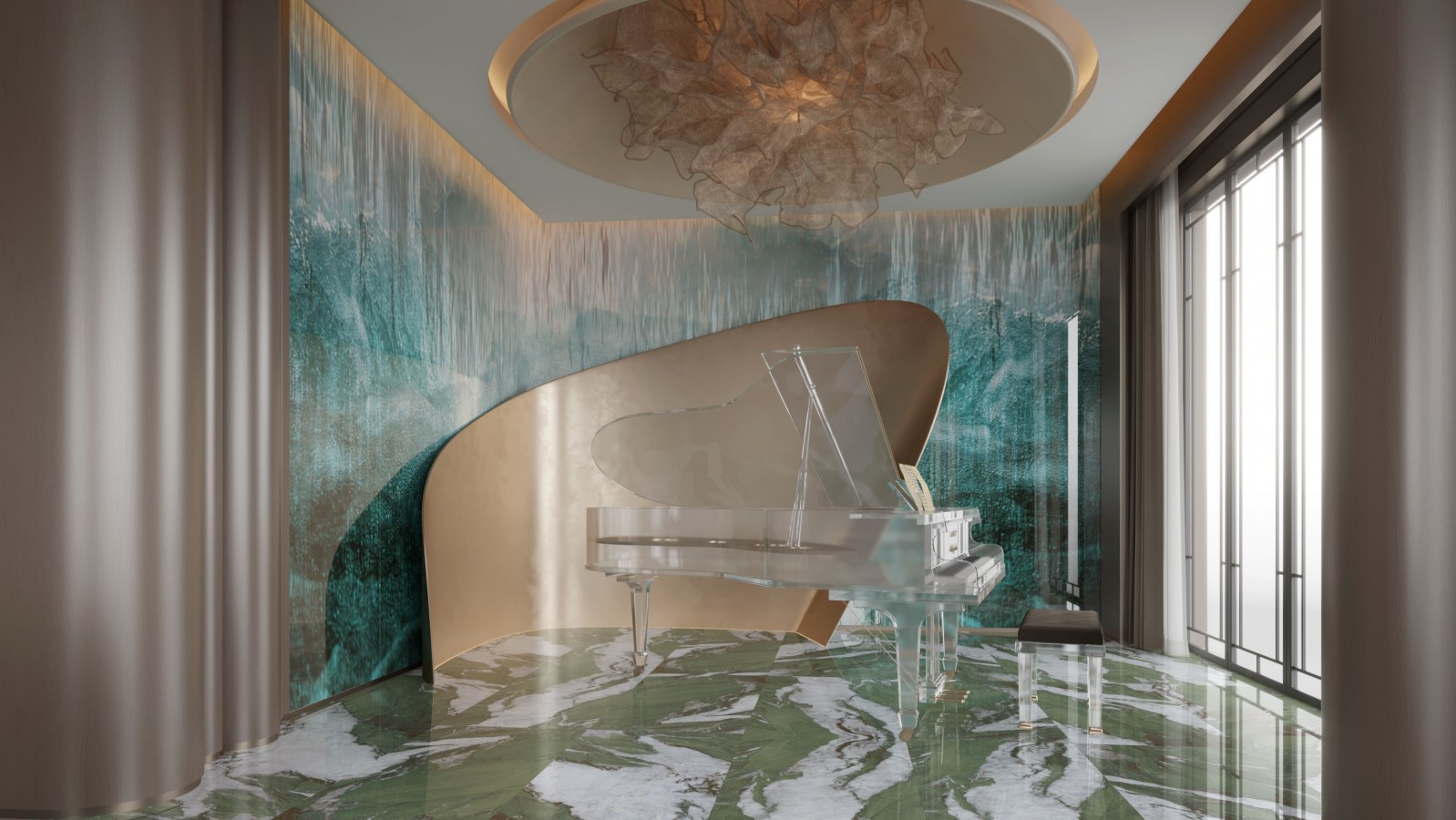 Керамогранит Basconi Home 120x60 Jungle Stone BHW-0046 мрамор полированная зеленый 8мм Керамогранит Basconi Home 120x60 Jungle Stone BHW-0046 мрамор полированная зеленый 8мм