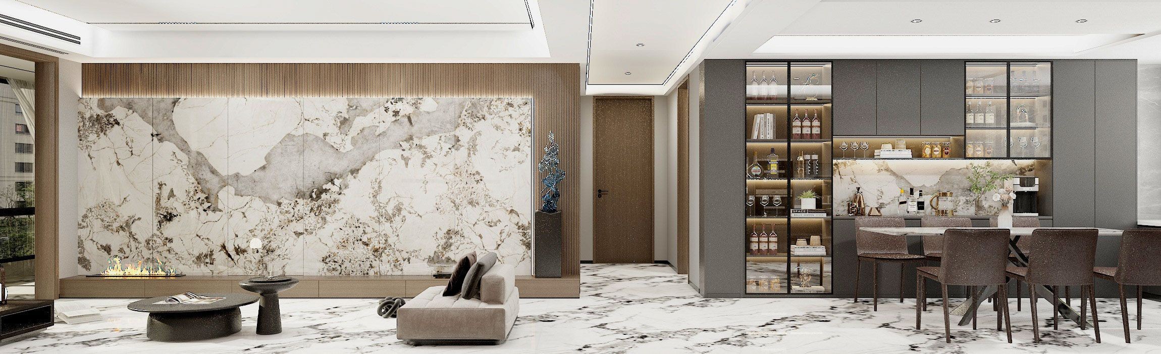 Керамогранит Basconi Home 300x120 Rossana Star BHK-4001 мрамор полированная бежевый 6мм Керамогранит Basconi Home 300x120 Rossana Star BHK-4001 мрамор полированная бежевый 6мм