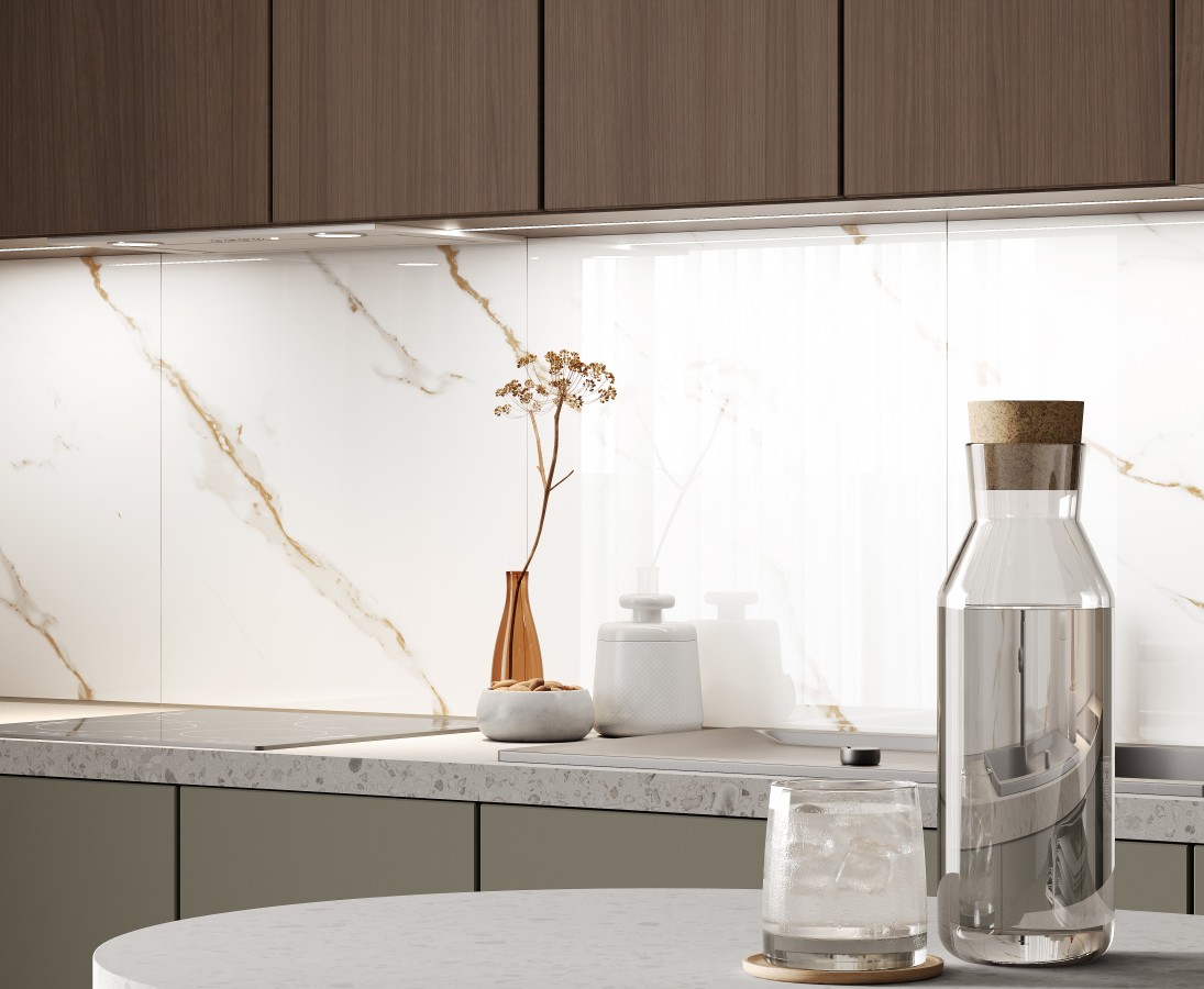 Коллекция Calacatta Sharp Gold Ceradim
