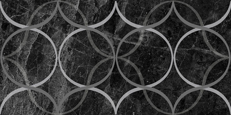 Декор Laparet Кристал Резонанс чёрный глазурованная глянцевая 60x30 Декор Laparet Кристал Резонанс чёрный глазурованная глянцевая 60x30