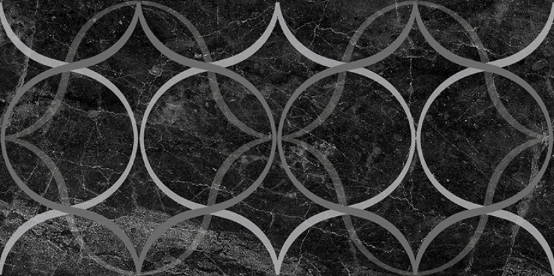 Декор Laparet Кристал Резонанс чёрный глазурованная глянцевая 60x30 Декор Laparet Кристал Резонанс чёрный глазурованная глянцевая 60x30