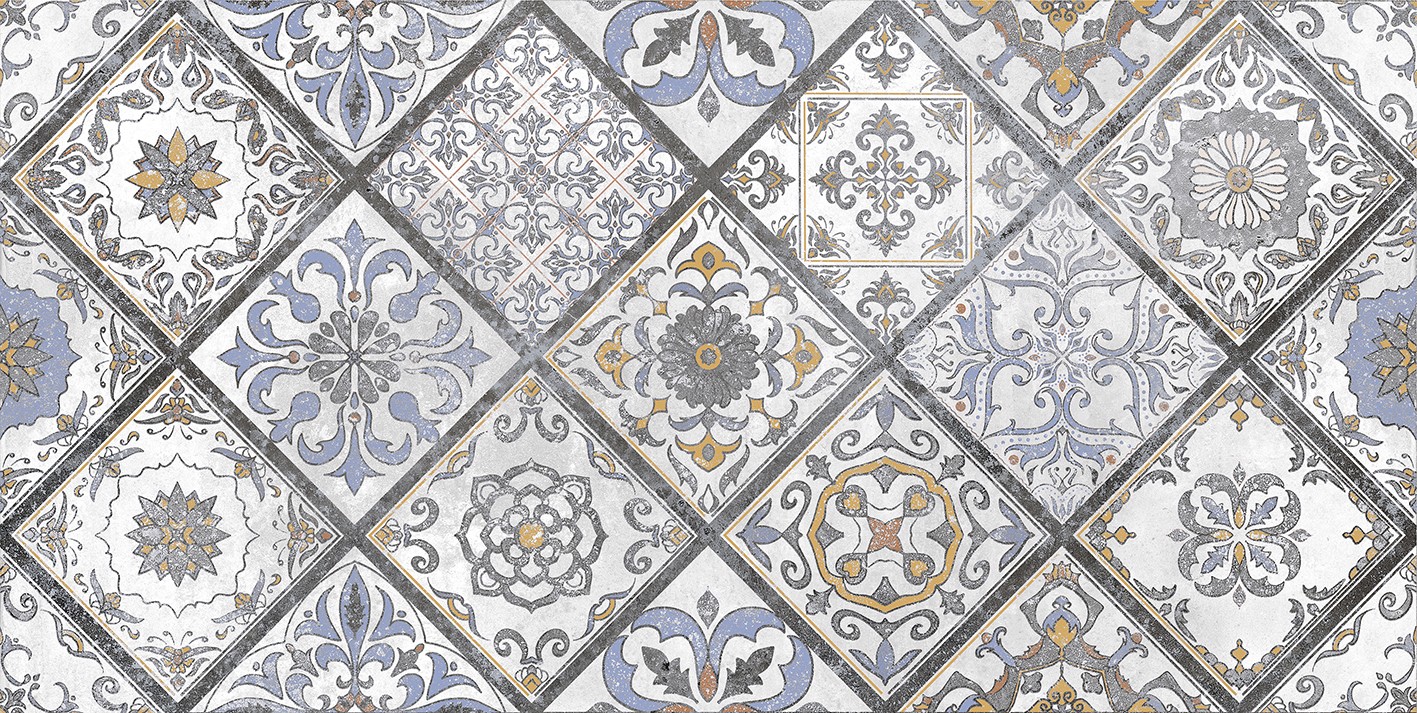 Плитка Laparet Этнис настенная мозаика серый 18-00-06-3654 глазурованная сахарная 60x30 Плитка Laparet Этнис настенная мозаика серый 18-00-06-3654 глазурованная сахарная 60x30