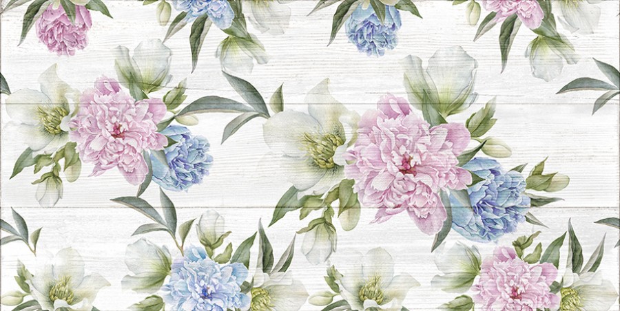 Декофон Laparet Лэнд настенная белый узор 08-00-01-2672 глазурованная матовая 40x20 Декофон Laparet Лэнд настенная белый узор 08-00-01-2672 глазурованная матовая 40x20