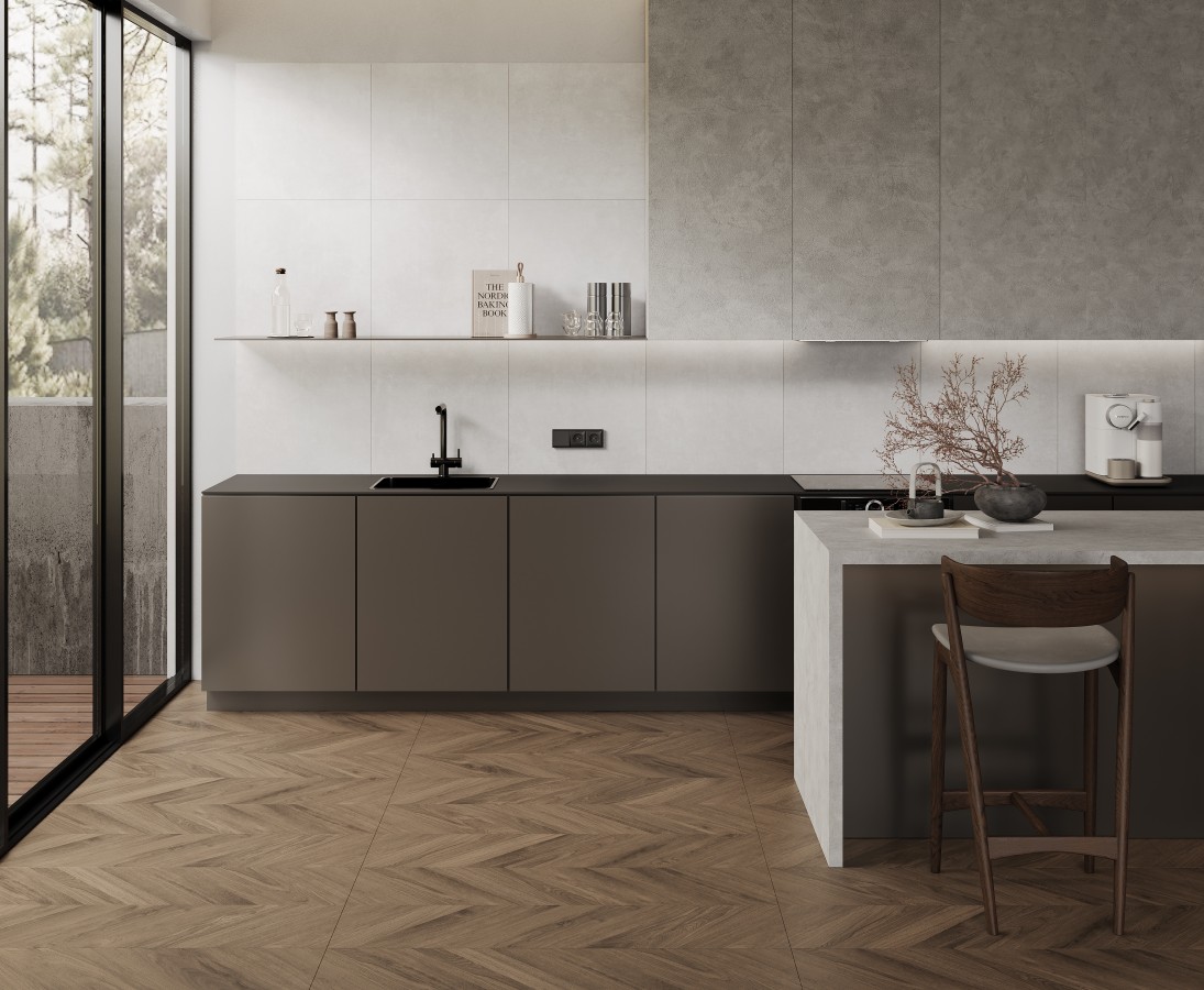 Коллекция Вуд Латина Браун Шеврон Laparet