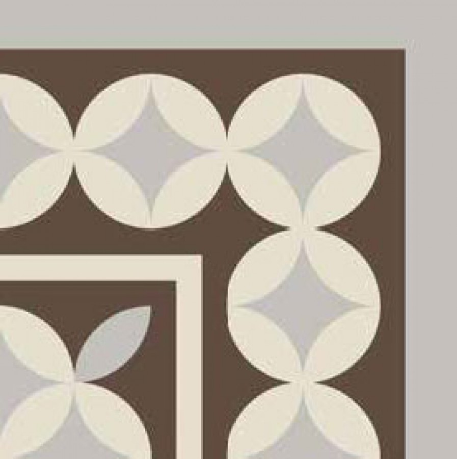 Декоративный элемент Etruria Design 20x20 VN7BA20X20-2-558-000 Vintage Pattern 7: Bordura Angolo Bicolore (Moro decoro Bianco Декоративный элемент Etruria Design 20x20 VN7BA20X20-2-558-000 Vintage Pattern 7: Bordura Angolo Bicolore (Moro decoro Bianco