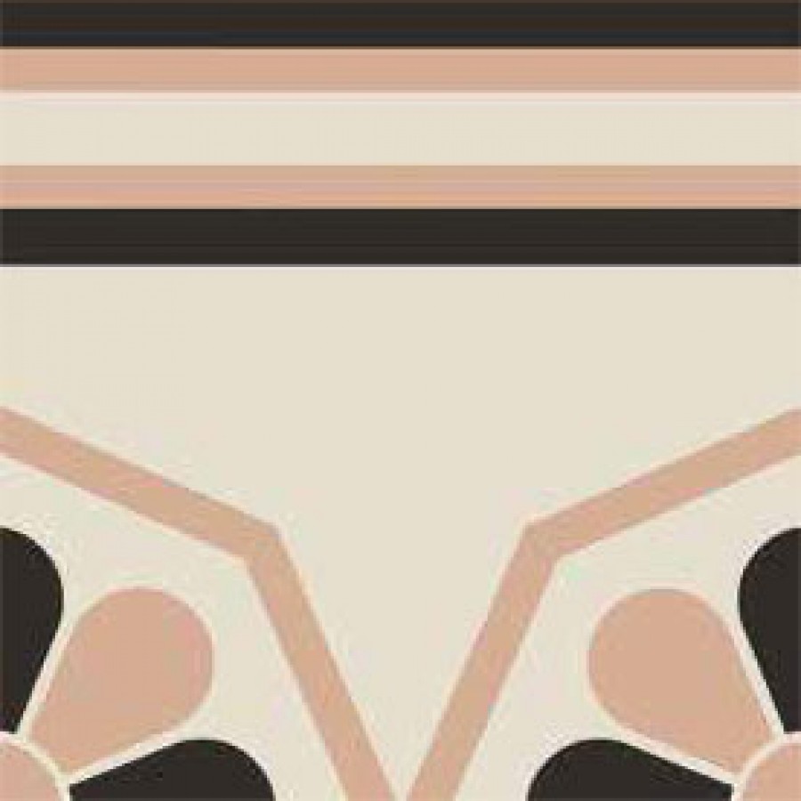 Декоративный элемент Etruria Design 20x20 VN11BL20X20-2-575-000 Vintage Pattern 11: Bordura Lineare Bicolore (Bianco decoro Rosa Декоративный элемент Etruria Design 20x20 VN11BL20X20-2-575-000 Vintage Pattern 11: Bordura Lineare Bicolore (Bianco decoro Rosa