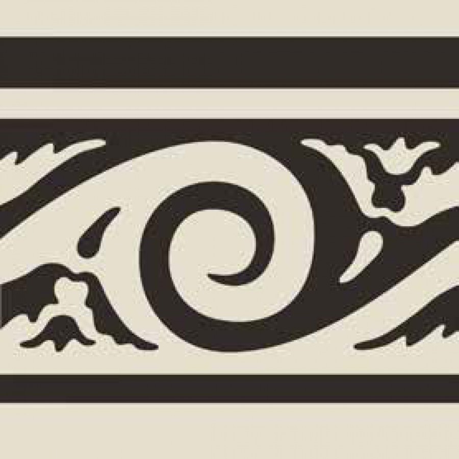 Декоративный элемент Etruria Design 20x20 VN12BL20X20-1-530-000 Vintage Pattern 12: Bordura Lineare Monocolore (Bianco decoro Nero) Декоративный элемент Etruria Design 20x20 VN12BL20X20-1-530-000 Vintage Pattern 12: Bordura Lineare Monocolore (Bianco decoro Nero)