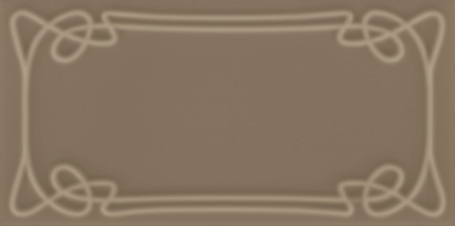 Плитка настенная Etruria Design 25x12.5 ADVFE12.4X25-030-000 Art Deco Vector Frame E Deep Chestnut Плитка настенная Etruria Design 25x12.5 ADVFE12.4X25-030-000 Art Deco Vector Frame E Deep Chestnut