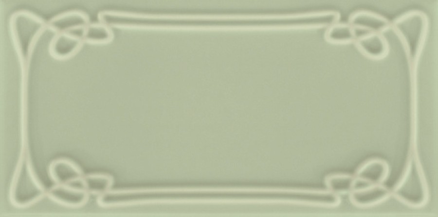 Плитка настенная Etruria Design 25x12.5 ADVFE12.4X25-062-000 Art Deco Vector Frame E Moss Green Плитка настенная Etruria Design 25x12.5 ADVFE12.4X25-062-000 Art Deco Vector Frame E Moss Green