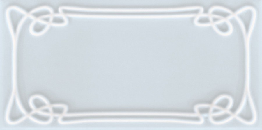 Плитка настенная Etruria Design 25x12.5 ADVFE12.4X25-081-000 Art Deco Vector Frame E Light Blue Плитка настенная Etruria Design 25x12.5 ADVFE12.4X25-081-000 Art Deco Vector Frame E Light Blue