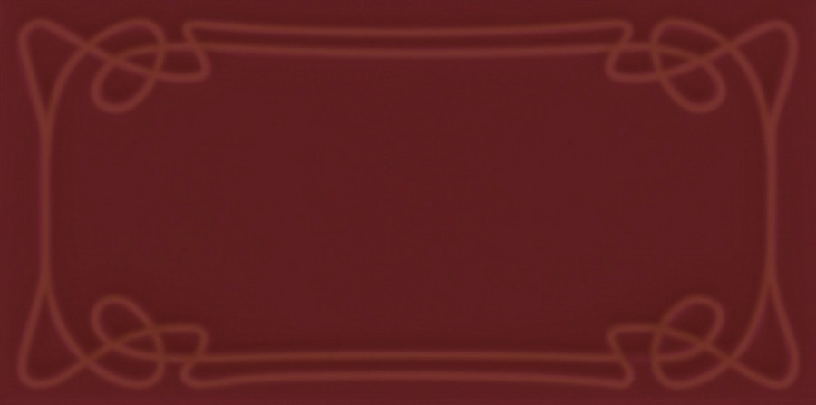 Плитка настенная Etruria Design 25x12.5 ADVFE12.4X25-061-000 Art Deco Vector Frame E Burgundy Плитка настенная Etruria Design 25x12.5 ADVFE12.4X25-061-000 Art Deco Vector Frame E Burgundy